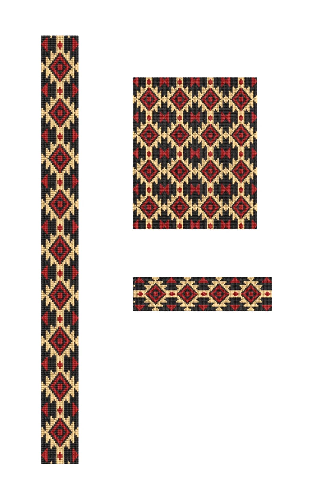 TEC4868 Flap & Pocket Embroidery Design