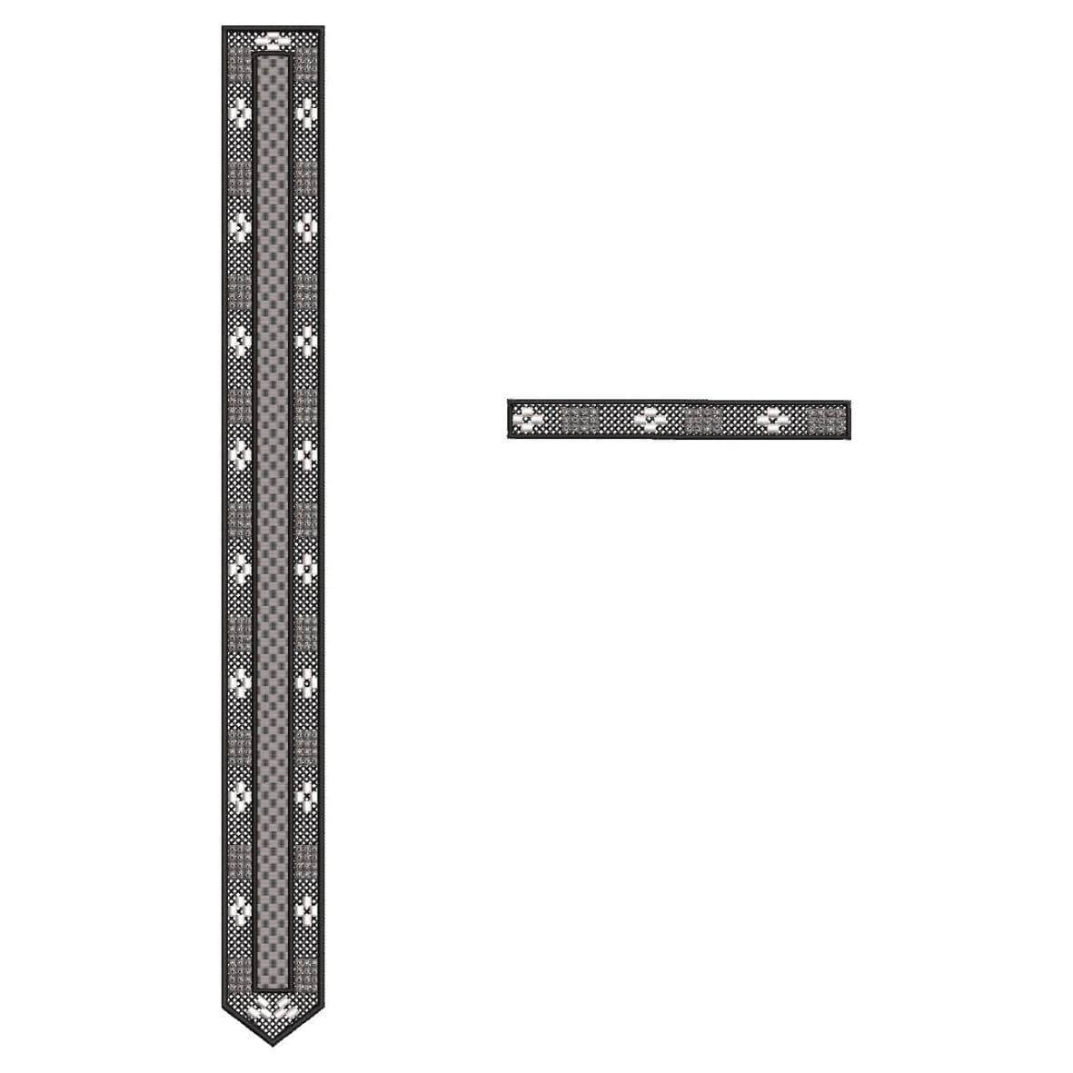 TEC68 Flap and Pocket Embroidery Design