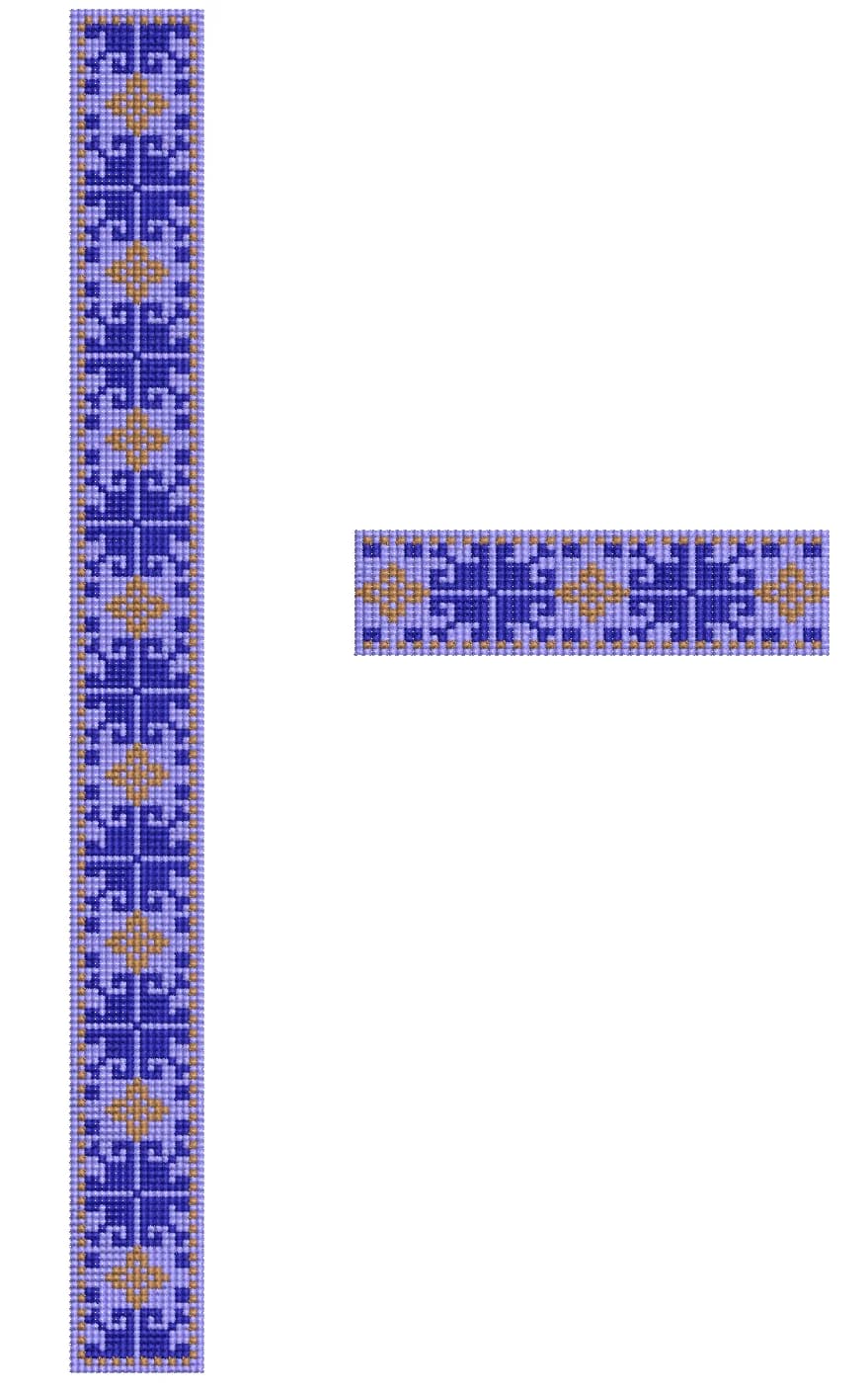 TEC4888 Flap & Pocket Embroidery Design