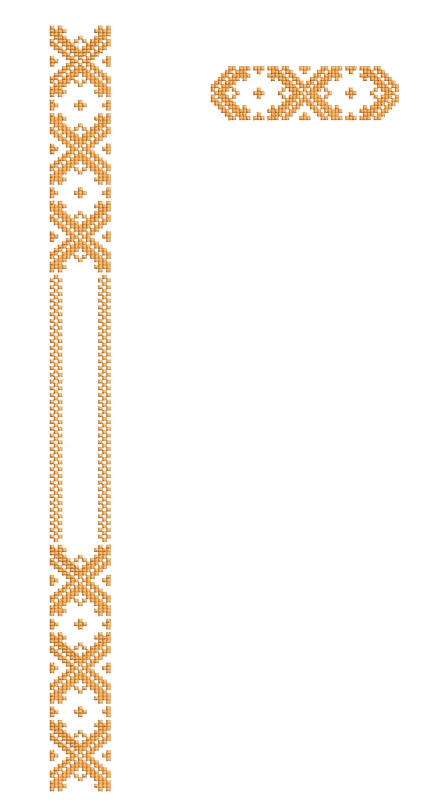 TEC4898 Flap & Pocket Embroidery Design