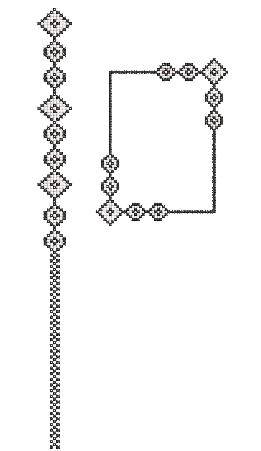 TEC4891 Flap & Pocket Embroidery Design