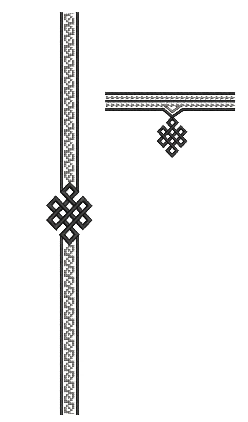 TEC4949 Flap & Pocket Embroidery Design