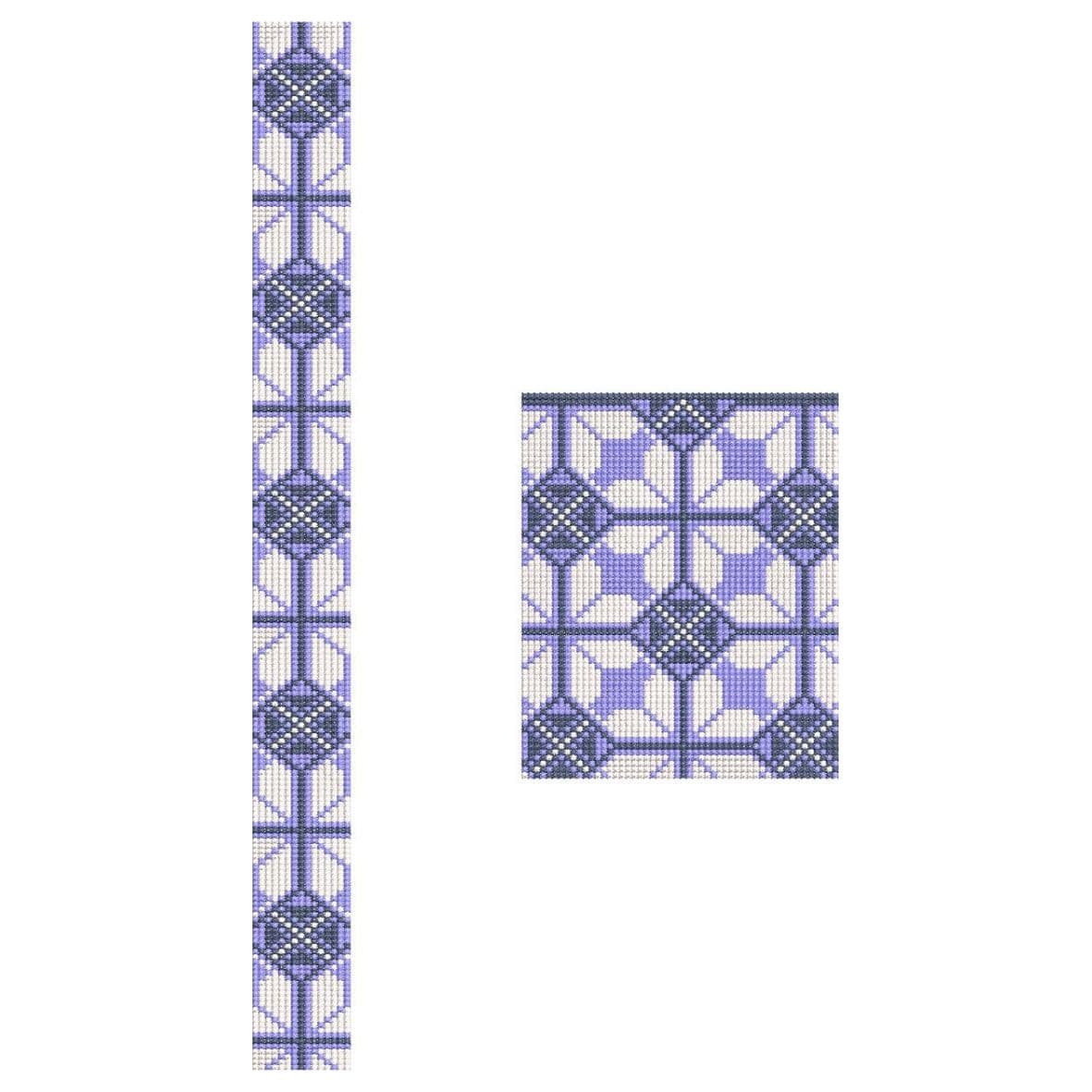 TEC91 Flap and Pocket Monogram Embroidery Design