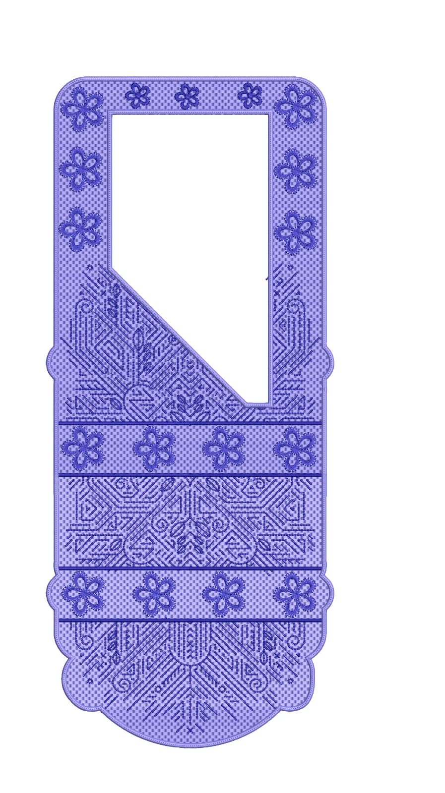 TEC 5018 Agbada Embroidery Design