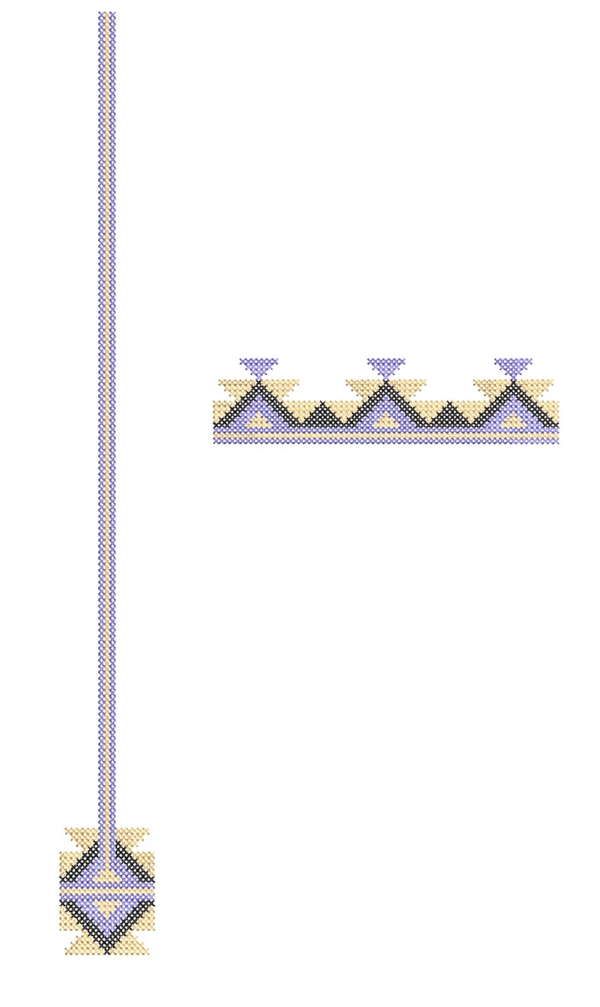 TEC4912 Flap & Pocket Embroidery Design