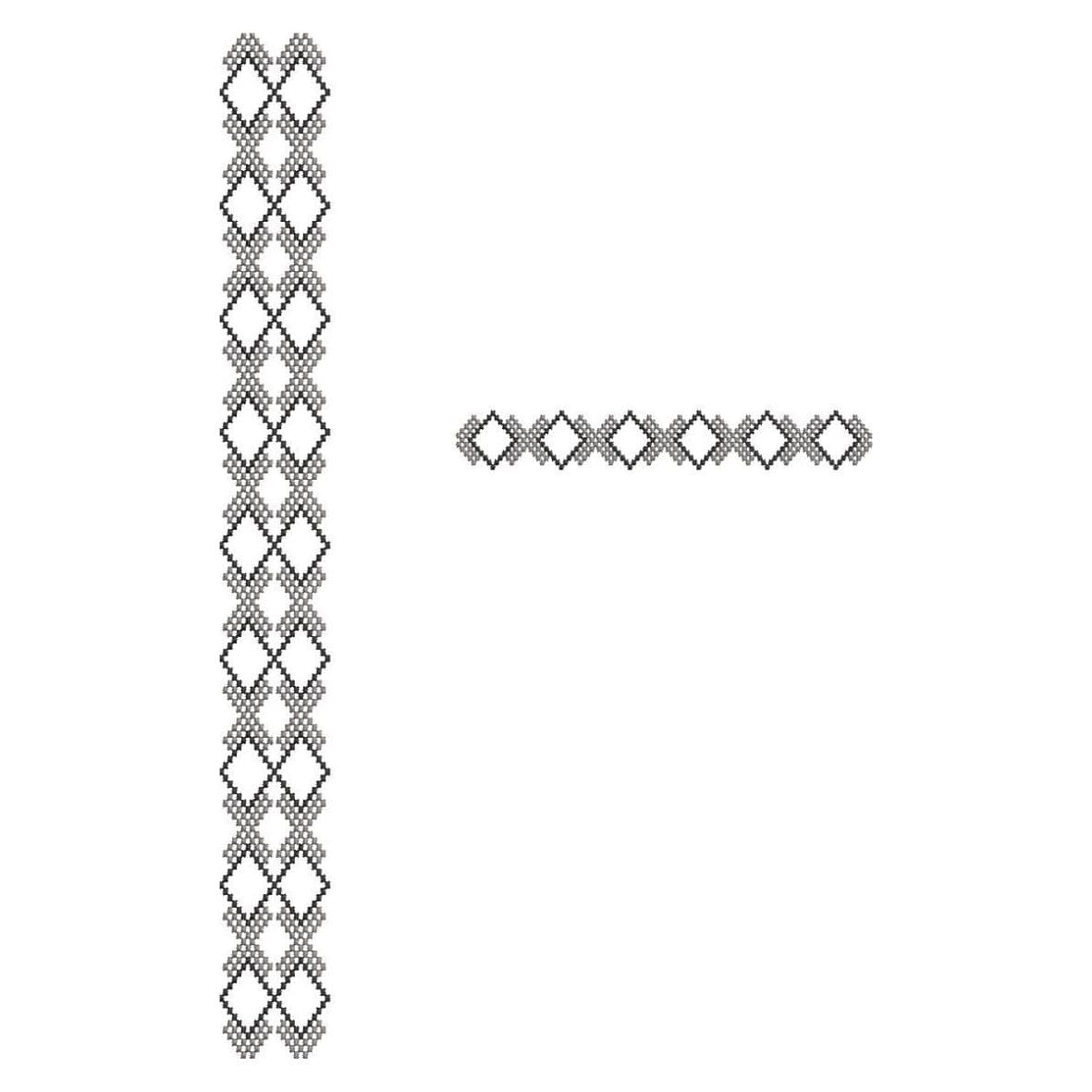TEC75 Flap and Pocket Embroidery Design