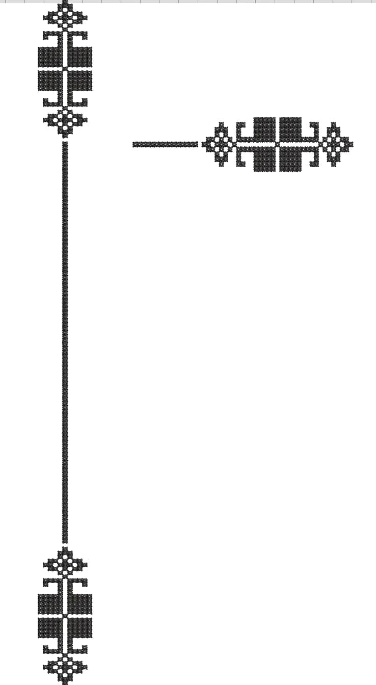 TEC4856 Flap & Pocket Embroidery Design