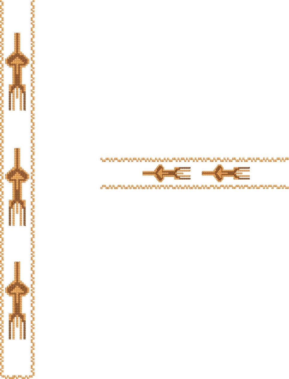 TEC77 Flap and Pocket Embroidery Design for Kaftan