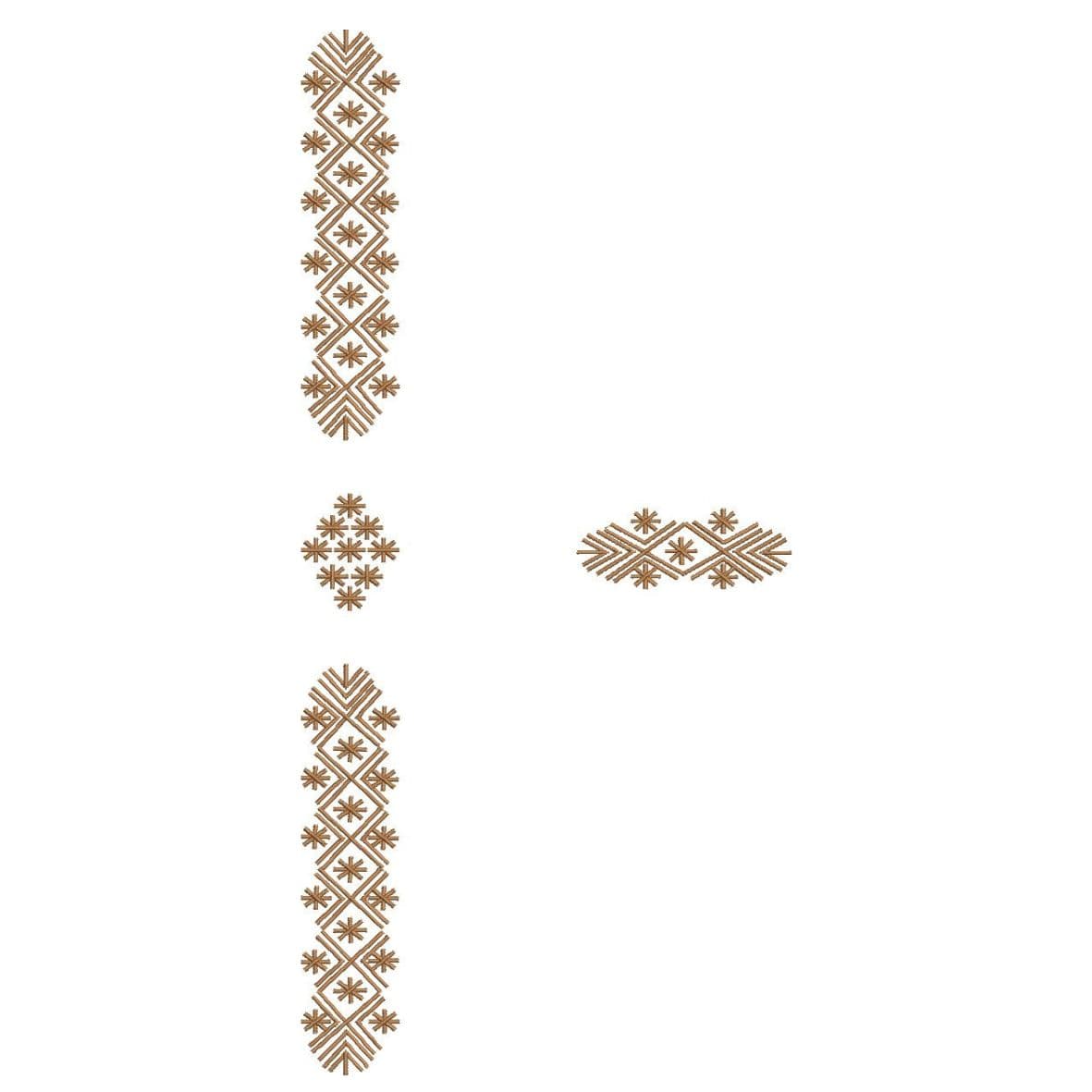 TEC76 Flap and Pocket Embroidery Design