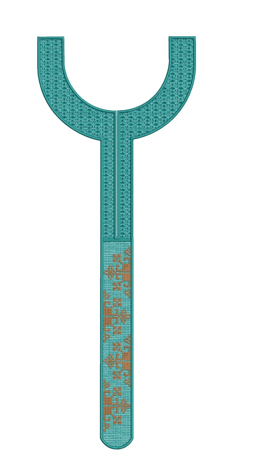 TEC4982 Front Panel Embroidery Design