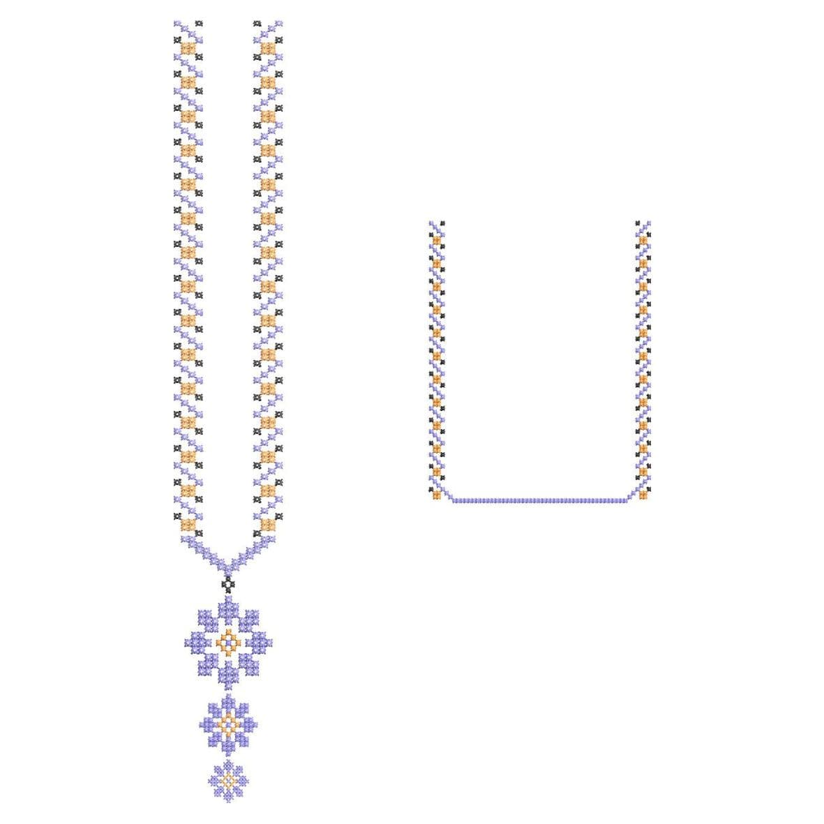 TEC62 Front Panel and Pocket Embroidery Design