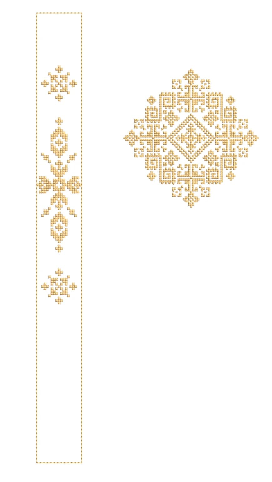 TEC4933 Flap & Pocket Embroidery Design