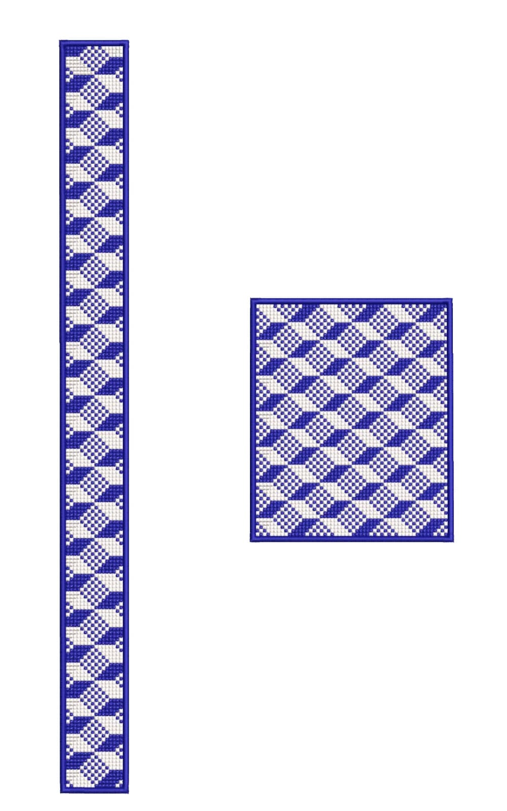 TEC4960 Flap & Pocket Embroidery Design