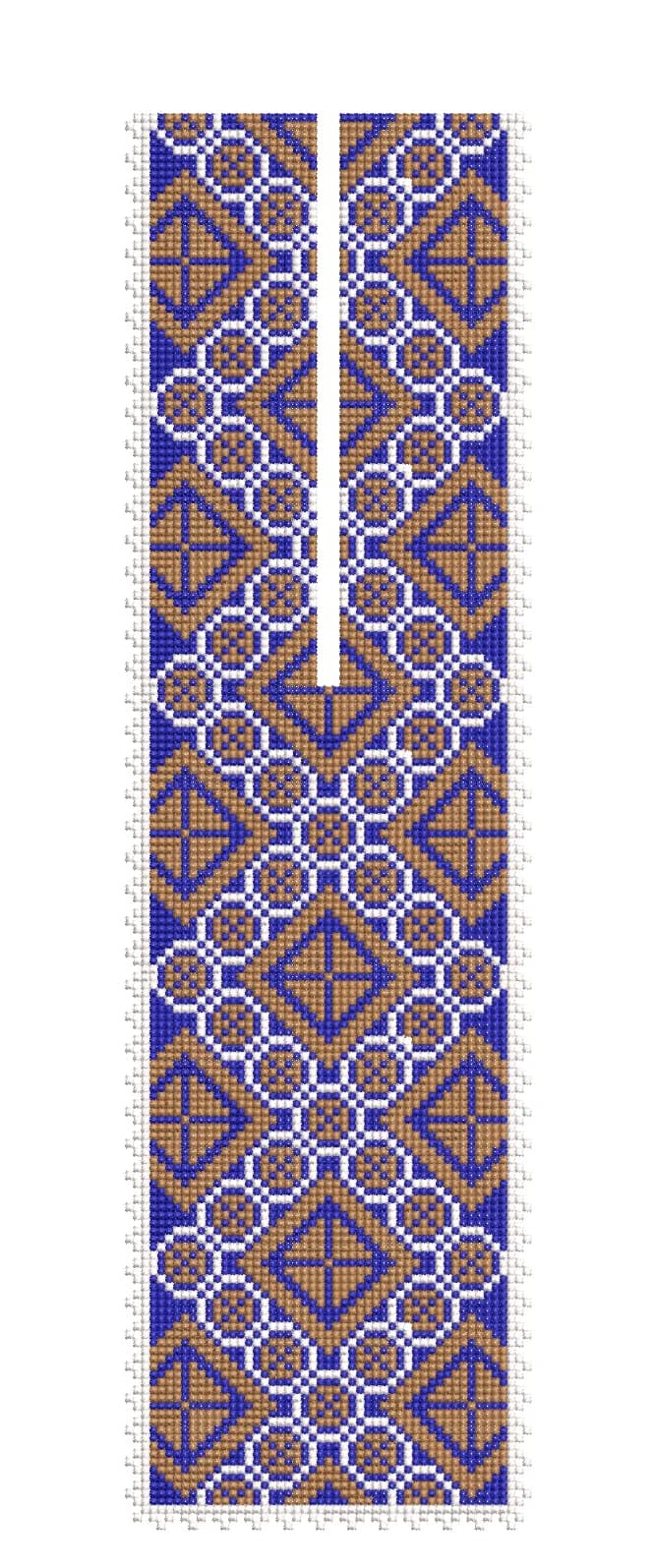 TEC4987 Front Panel Embroidery Design