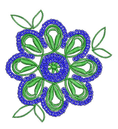 TEC5048 Floral Embroidery Desings