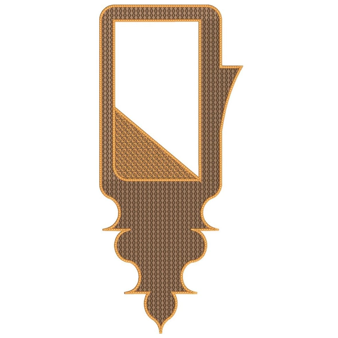 TEC17 Agbada Embroidery Design