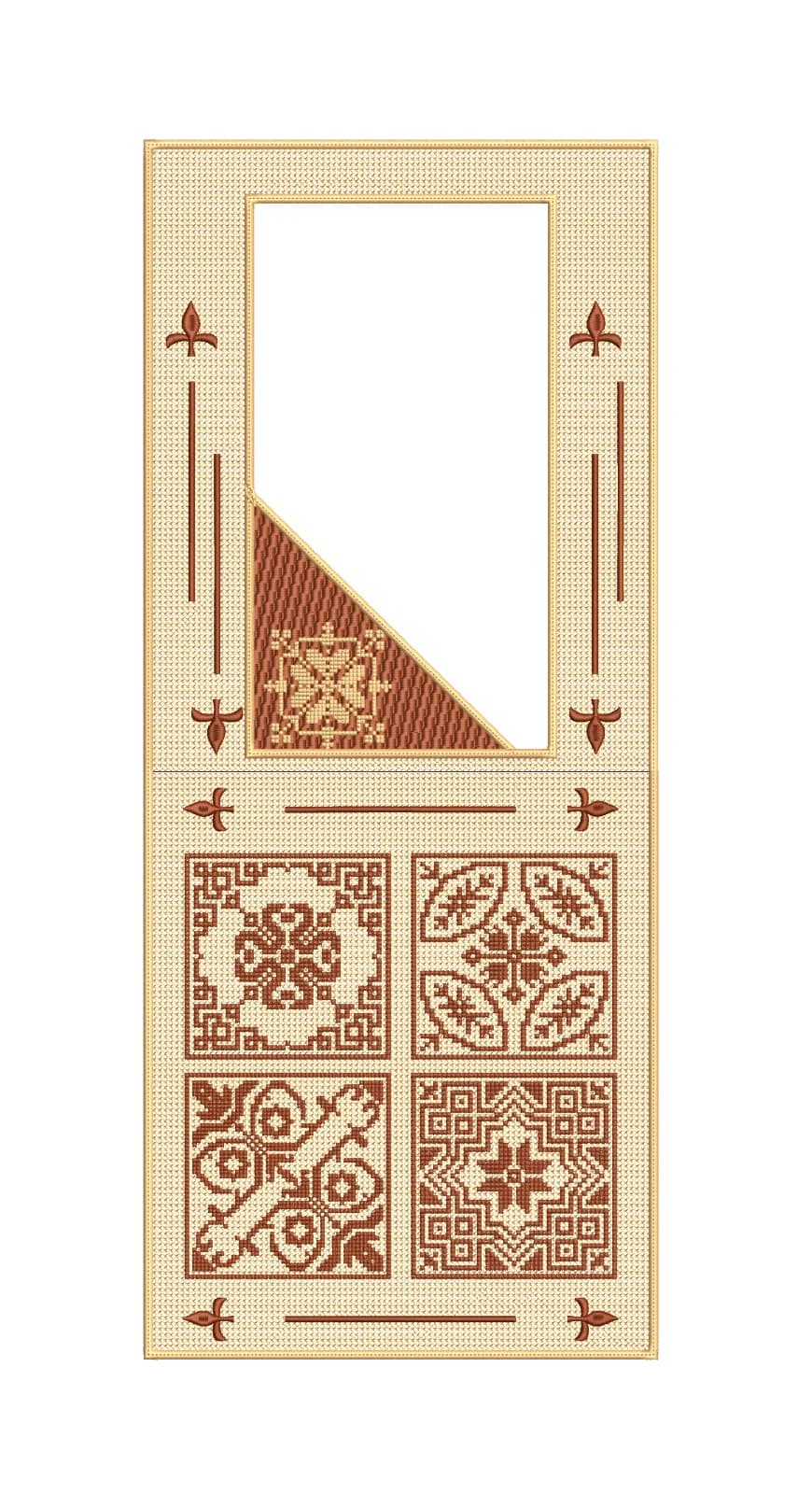 TEC5024 Agbada Embroidery Design
