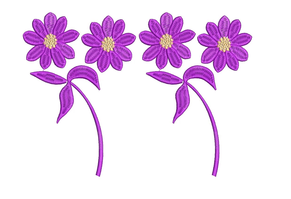 TEC5033 Floral Embroidery Desings