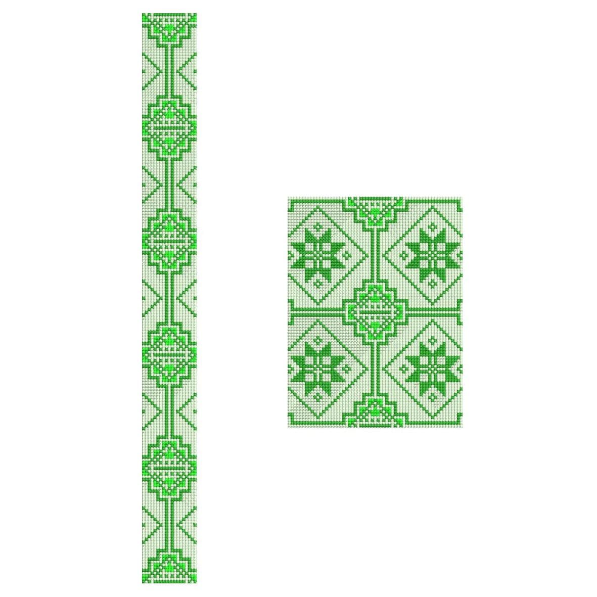 TEC43 Flap and Pocket Embroidery Design