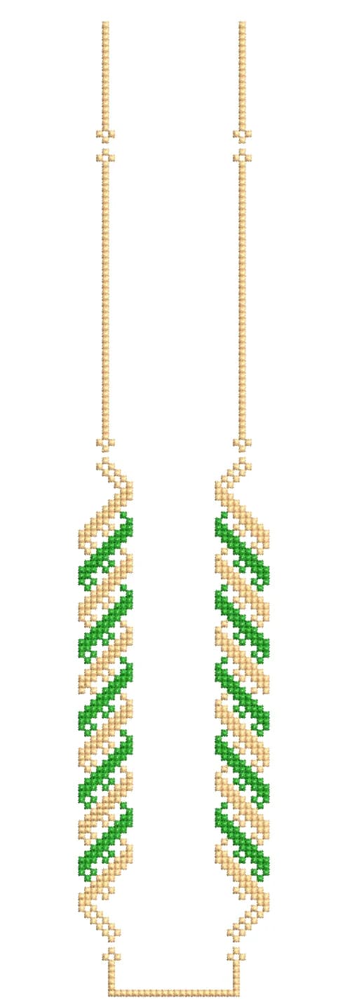 TEC4972 Front Panel Embroidery Design