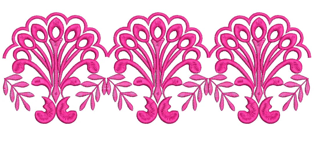 TEC5070 Floral Embroidery Desings