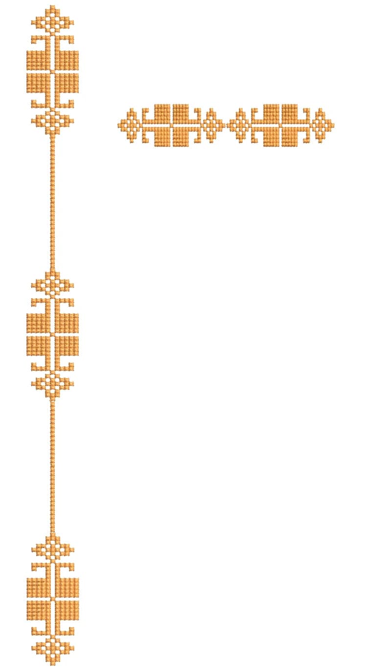 TEC4858 Flap & Pocket Embroidery Design