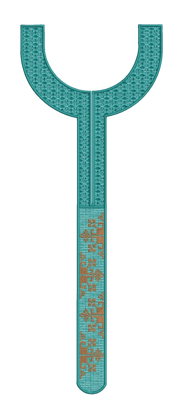 TEC4984 Front Panel Embroidery Design