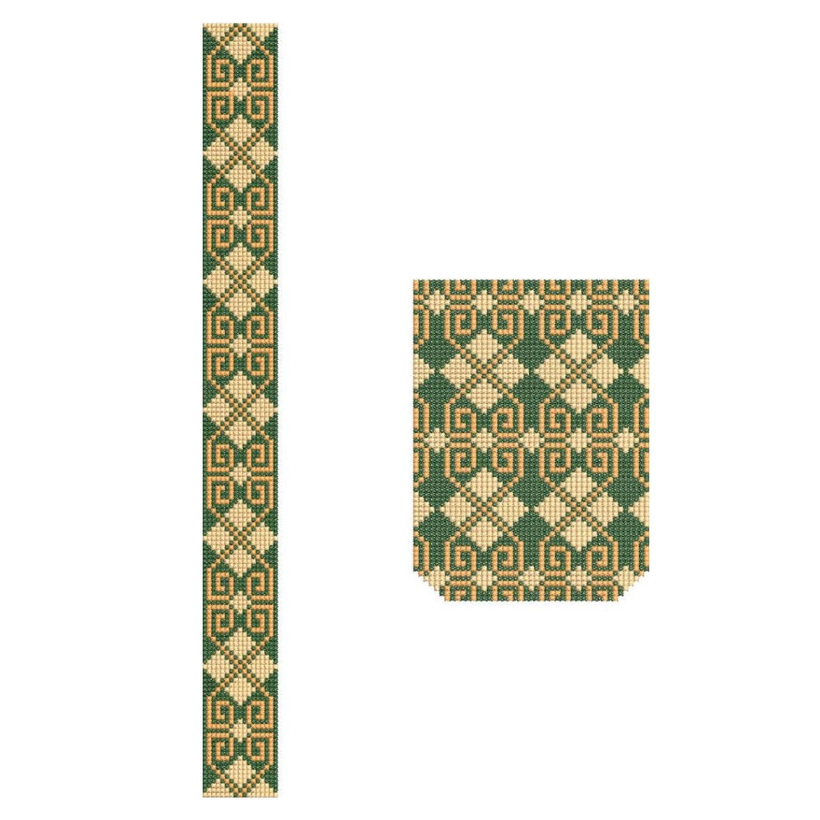 TEC54 Flap and Pocket Embroidery Design